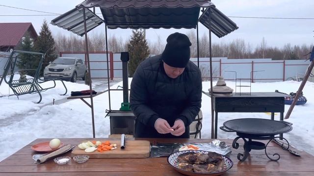 Говяжья голяшка в тандыре( ОССОБУКО). НЕ ПОВТОРЯТЬ ОШИБКИ ❌!!! смотреть онлайн