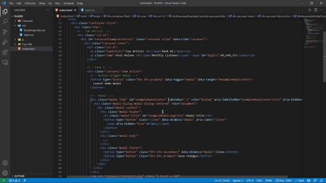 Creating Custom Music Player Using HTML and CSS | Filipino Tagalog | Web Development смотреть онлайн