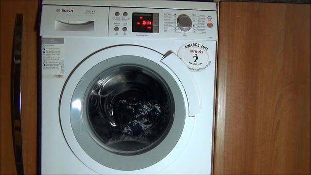 Bosch Logixx WAS32461 Washing Machine : Delicate Overloaded