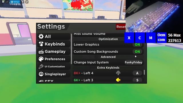 Catmania Friday Night Bloxxin' Settings Video!!! смотреть онлайн