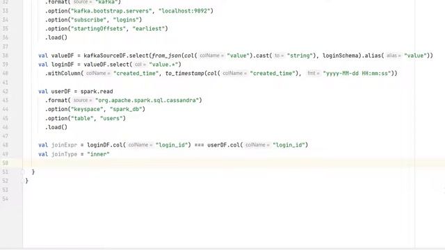 Joining Stream to static source смотреть онлайн