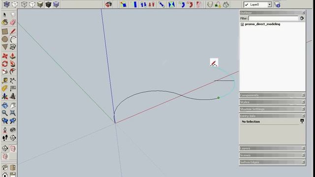 SketchUp - nice features of Direct Modeling смотреть онлайн