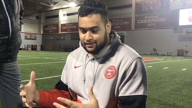 Branden Bowen on standing up to a Michigan player смотреть онлайн