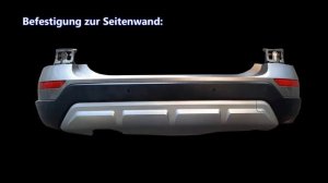 Skoda Yeti Stoßstange hinten abbauen [back bumper removal] - Tutorial