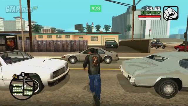 GTA San Andreas - All 50 Horseshoe Locations смотреть онлайн