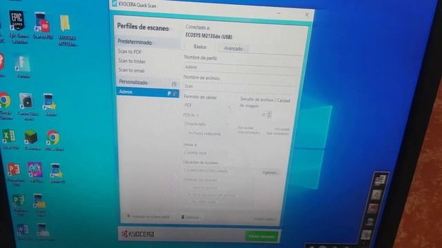 Kyocera Ecosys M2135dn - Escaneo | Como escanear en Kyocera M2135dn смотреть онлайн