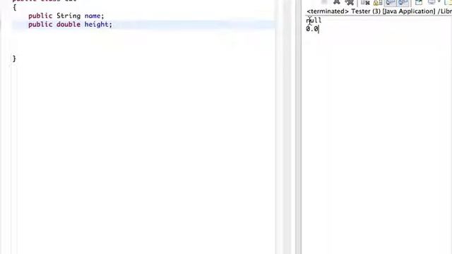 Java Lesson 31 - Default values for instance variables смотреть онлайн
