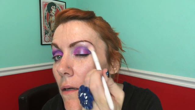 Violet Vixen! PURPLE EYESHADOW TUTORIAL (Chat & Relax) смотреть онлайн
