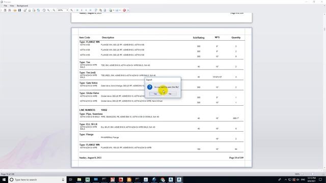 AUTOCAD PLANT 3D - HOW TO CREATE MTO LINE WISE IN 5 MINUTES смотреть онлайн