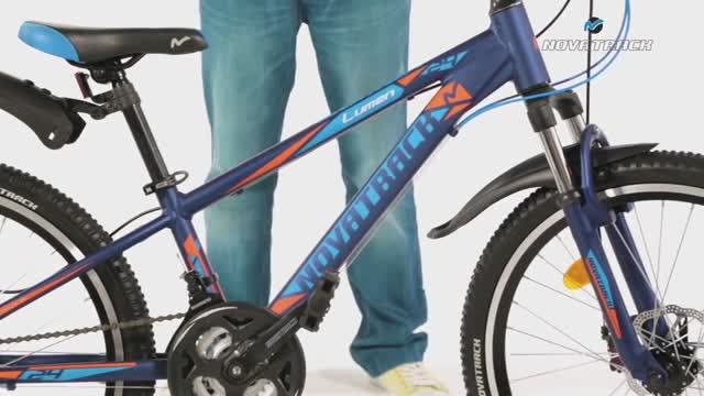 Подростковый велосипед Novatrack Lumen 24" модель 2019 года смотреть онлайн