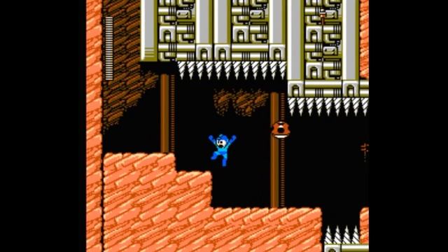 Dendy (Famicom,Nintendo,Nes) 8-bit MegaMan (RockMan) 4 part stage Drill Man