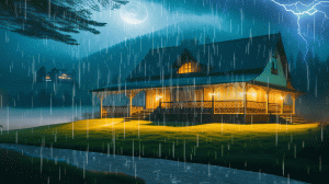 3 часа расслабляющих звуков дождя и грома для сна, учебы и медитации