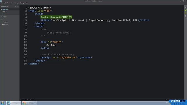 Learn JS HTML Dom In Arabic #30 - Document - InputEncoding, LastModified, Url смотреть онлайн