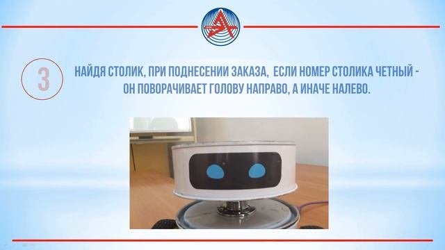 Робот официант!