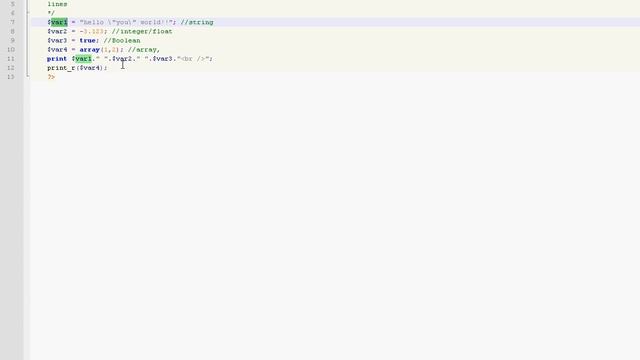 PHP Tutorial Part 1, intro and variables смотреть онлайн