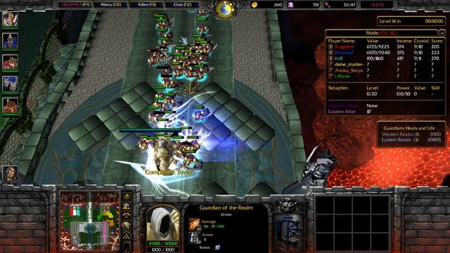 Warcraft 3 Classic HellHalt TD Competitive #75 смотреть онлайн