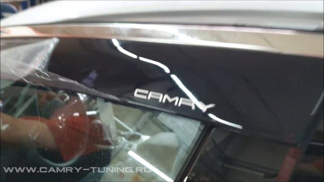 Дефлекторы на окна Тойота Камри 70 - Автотехцентр Camry Tuning смотреть онлайн
