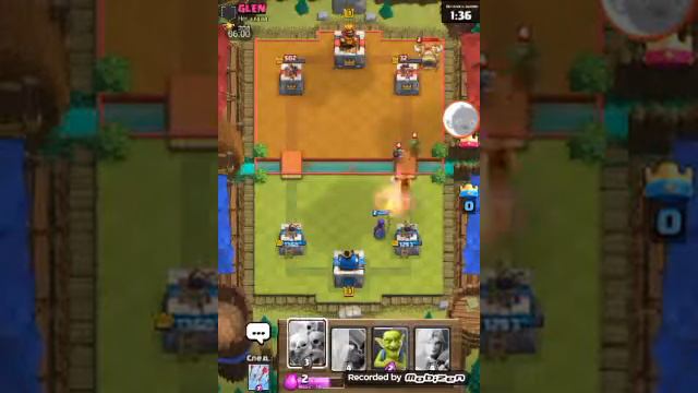 Играю и прокачиваю свой акаунт в Clash Royal N1 смотреть онлайн