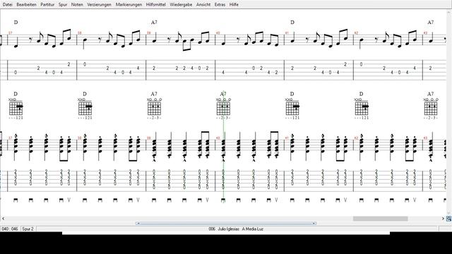 Julio Iglesias - Medie Luz Tango - Tabs смотреть онлайн