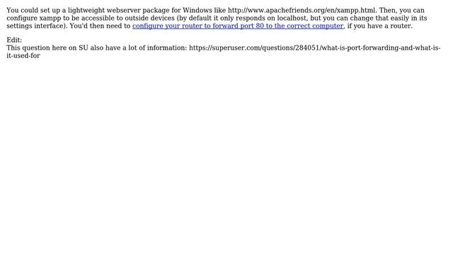 Host PHP server on Home PC and share with Friends - Windows (4 Solutions!!) смотреть онлайн