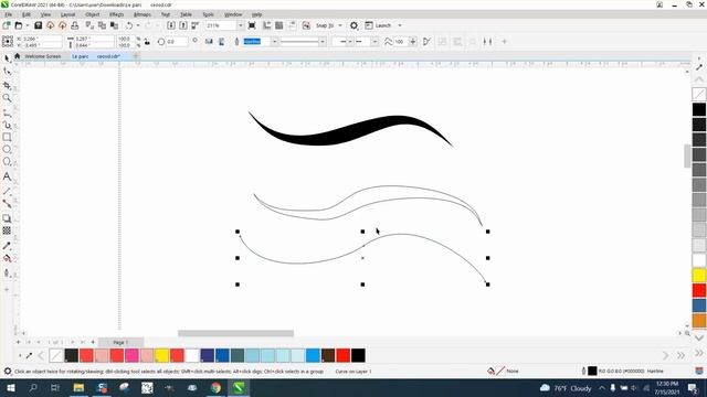 CorelDraw Tips & Tricks Artistic Media Tool make them Smoother смотреть онлайн
