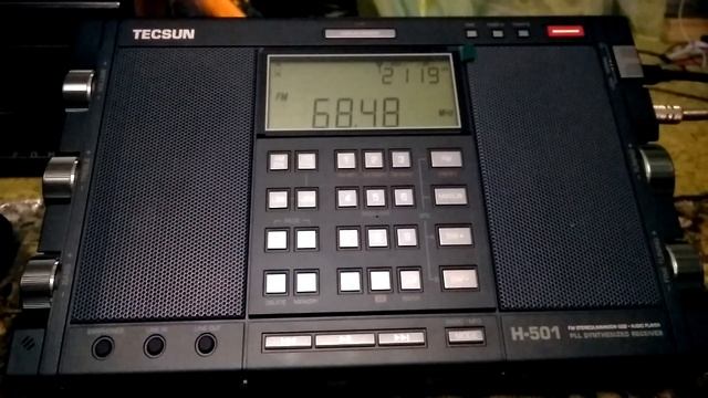 Tecsun  H 501 .  Первое знакомство.