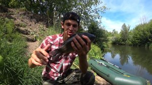 ТАКОГО КРУПНОГО карася я еще не ловил.