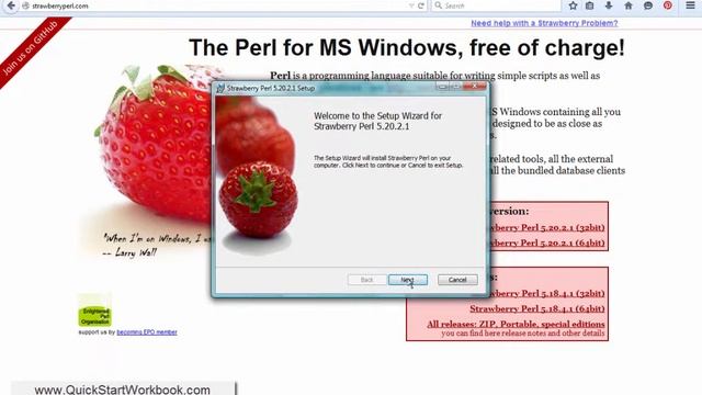 Installing Perl on Windows смотреть онлайн