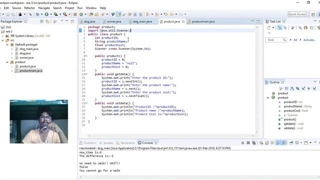 exe 3 | java | classes and objects смотреть онлайн