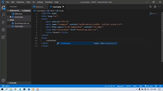 how to create a html form and connect Database part 1 смотреть онлайн