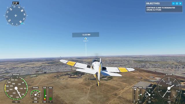 Microsoft flight simulator #10 Смотрим Казахстан : Kentau (UAKT) - Turkistan (UAIT) смотреть онлайн