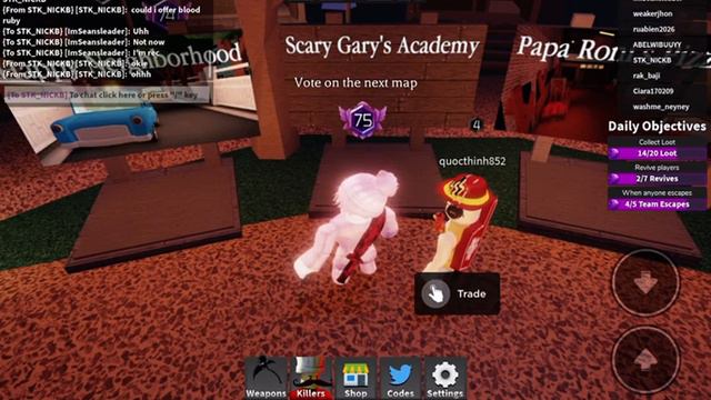 Roblox Survive The Killer Blood Ruby Gameplay смотреть онлайн
