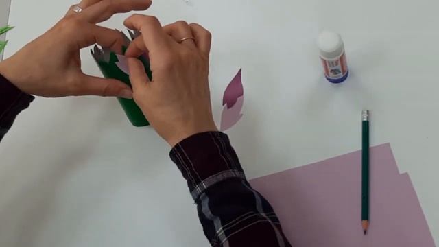 Творческая мастерская. Корзинка крокусов