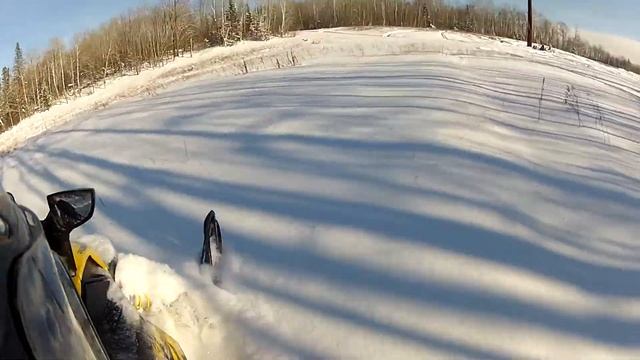 GoPro: 2010 Skidoo MXZ 600 ETec Adrenaline, Learning to Boondock! смотреть онлайн