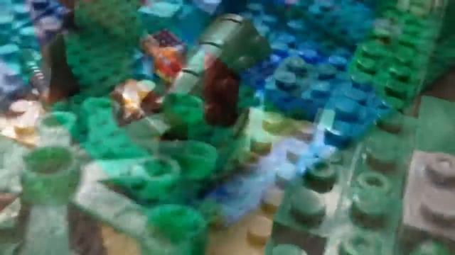 Обзор большой самоделки по Лего Майнкрафт. смотреть онлайн