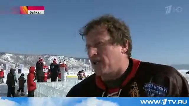 Надувной шатер на Байкальском льду смотреть онлайн