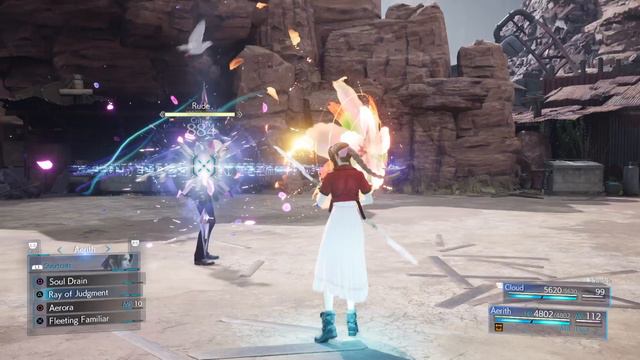 Solo Crit Master Aerith (Bladed Staff) vs Rude (Hard Mode, No Damage/Limit) смотреть онлайн