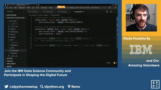 Oso: An open-source policy engine for authorization - Sam Scott смотреть онлайн