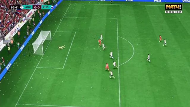 Russia vs Argentina FIFA World Cup 22 23 + RPL mod смотреть онлайн