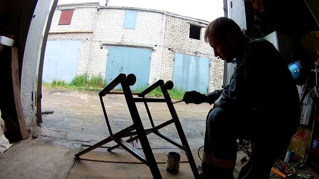 #стойка #мотор #лодка #подставка #своимируками Стойка для лодочного мотора своими руками! смотреть онлайн