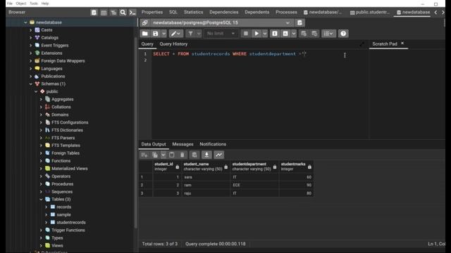 WHERE Clause - PostgreSQL | Tamil смотреть онлайн