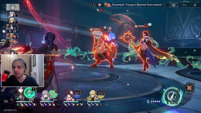 Sparkle Bronya Blade Team Test | Honkai Star Rail смотреть онлайн