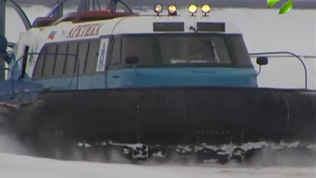 Между Салехардом и Лабытнанги пошли вездеходы смотреть онлайн