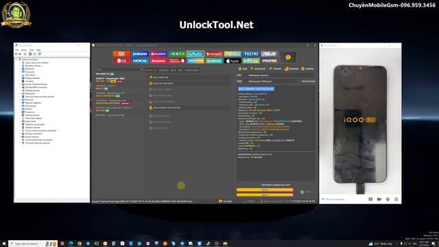 Vivo iQOO Z3 PD2073 Erase Vivo Account - Factory Reset - One Click By UnlockTool - 17.07.2023 смотреть онлайн