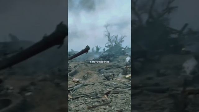 ?На кадрах одна из позиций ВСУ на Бахмутском направлении.