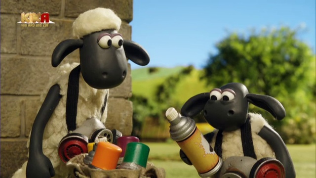 Барашек Шон / Shaun The Sheep: серия 100. Let's Spray