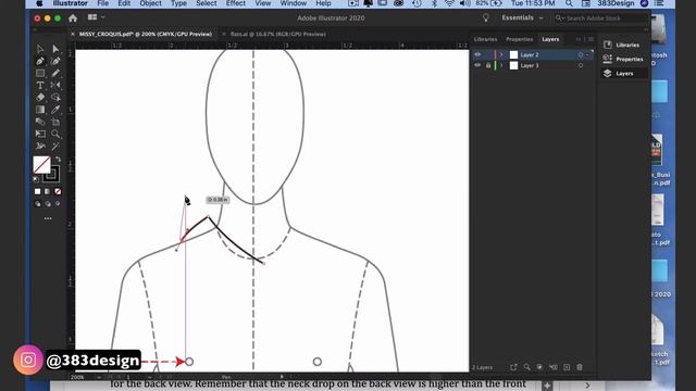 Best Methods to Draw a Hood on a Digital Fashion Sketch смотреть онлайн