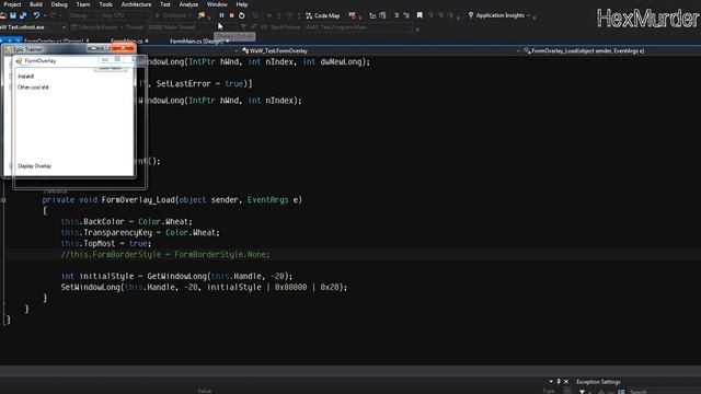 C# GDI Overlay Tutorial смотреть онлайн