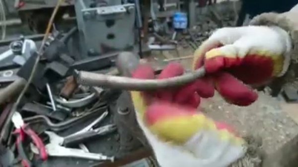 Как выпрямить проволоку в домашних условиях.