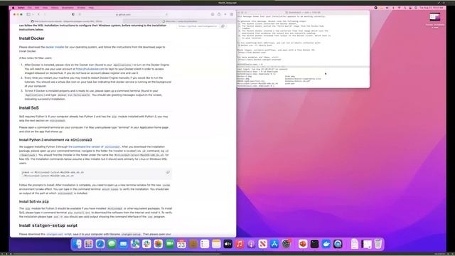 Installing Docker and Conda on Mac OS смотреть онлайн